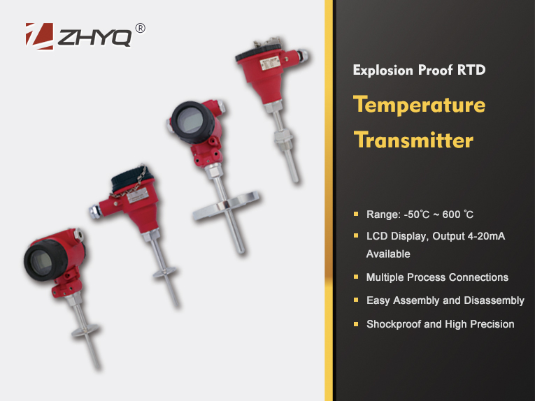 Explosion Proof RTD Temperature Transmitter