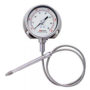 PT124Y-614- Flexible stem melt pressure gauge