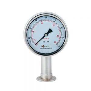 PT124Y-623- Tri-clamp diaphragm pressure gauge