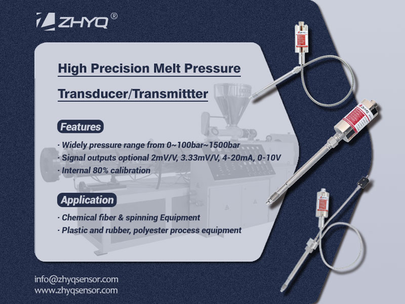 melt pressure transducers