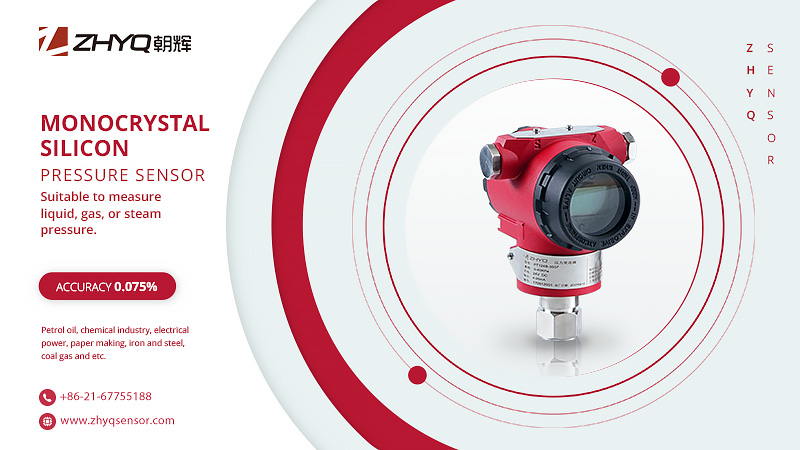 Monocrystalline silicon pressure transmitter